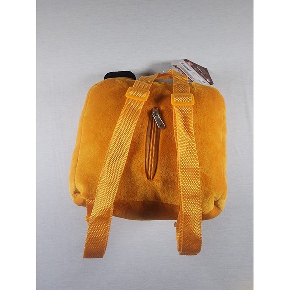 Minecraft Fox Orange Plush Mini Backpack NWT Mojang Official Zipper Child Merch - Picture 2 of 5